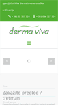 Mobile Screenshot of dermaviva.rs